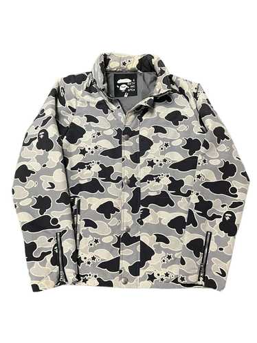 Bape Bape of grey psyche camo jacket size M used