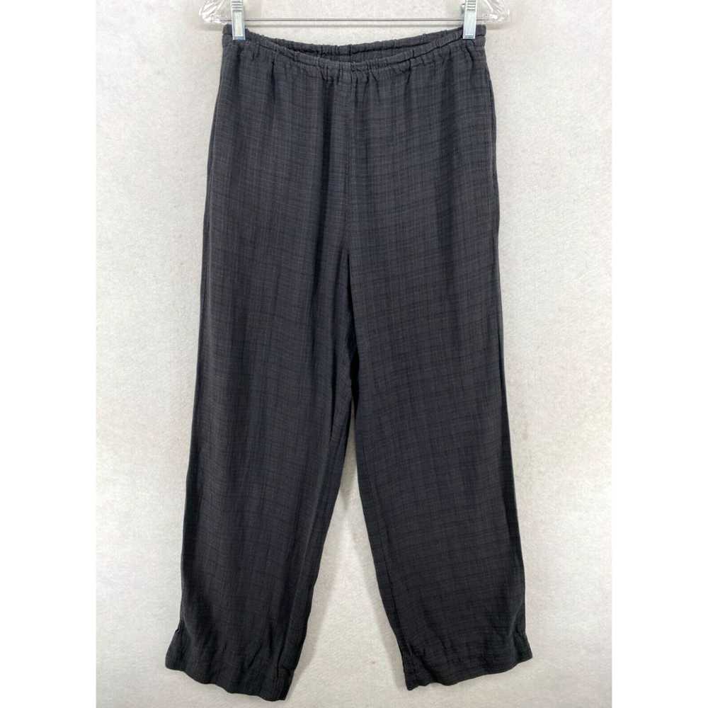 Eileen Fisher EILEEN FISHER Pants S Linen Viscose… - image 1