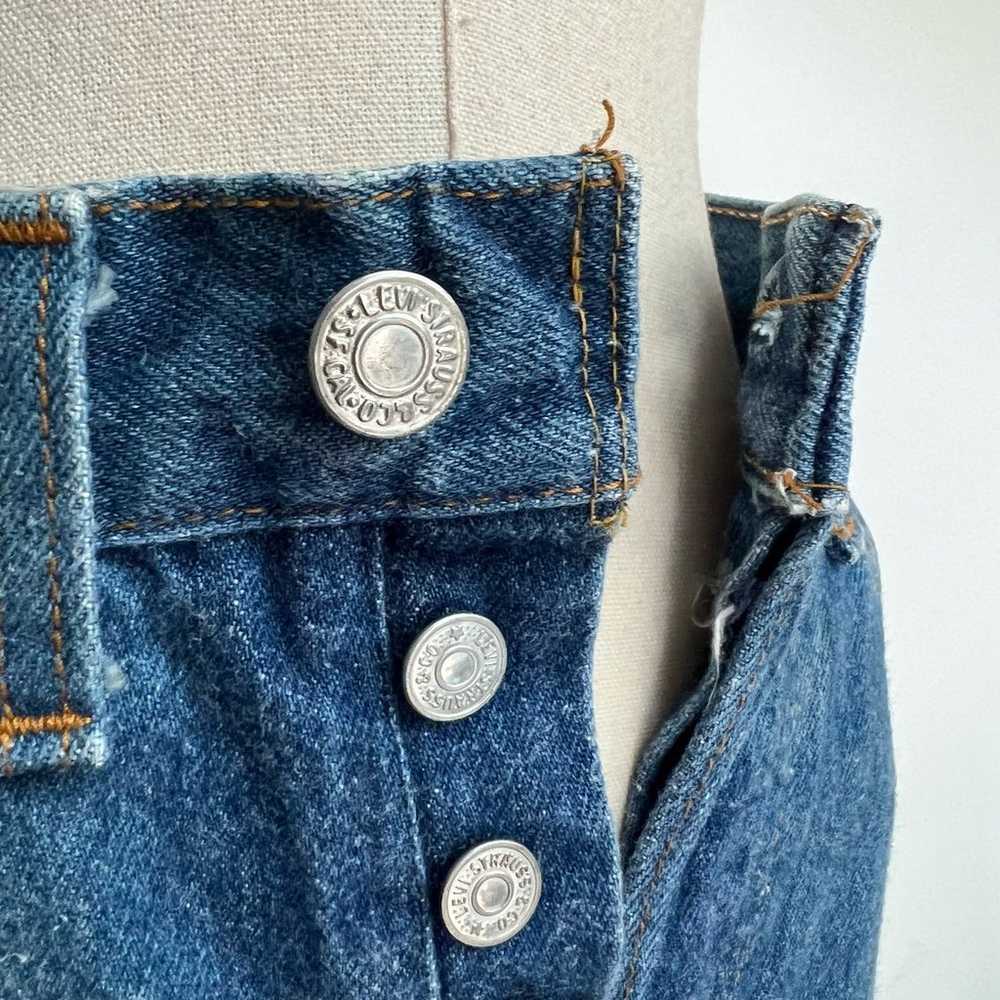 Vintage Levi’s 501 1980s Button Fly Jeans - image 6