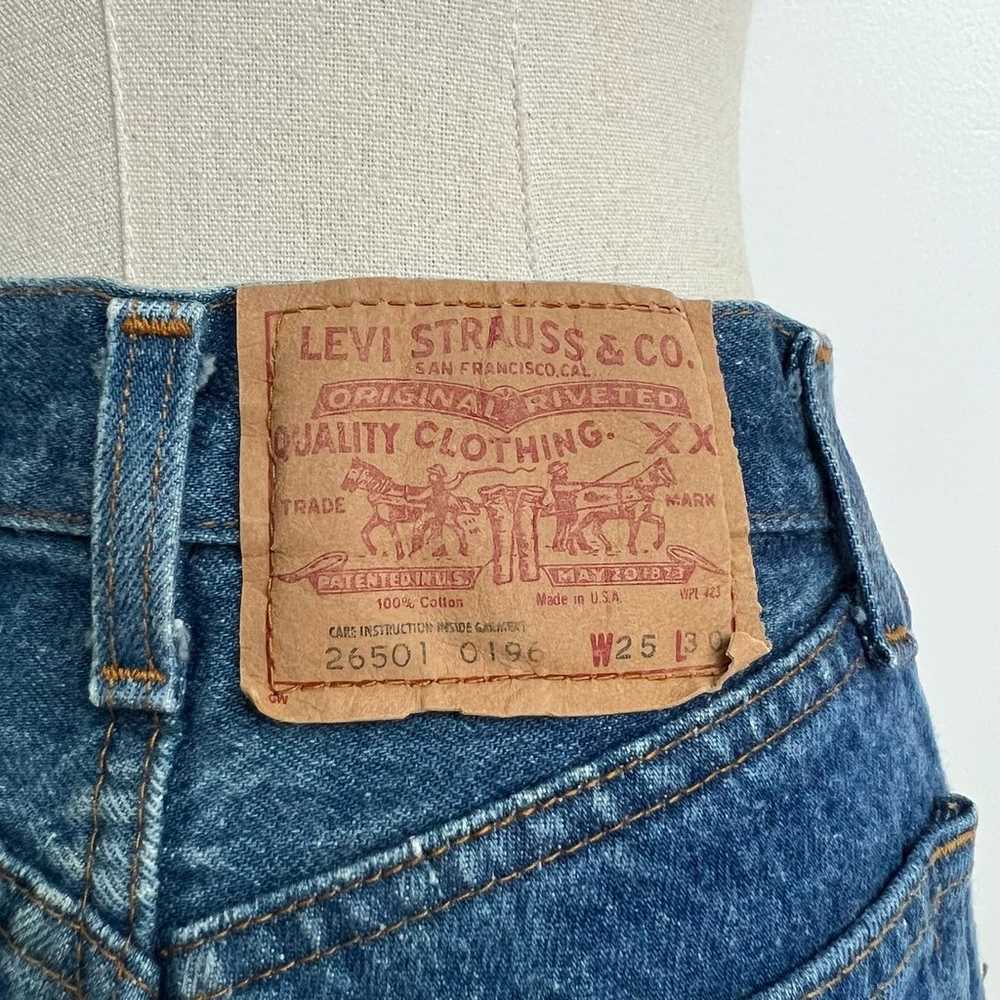 Vintage Levi’s 501 1980s Button Fly Jeans - image 9