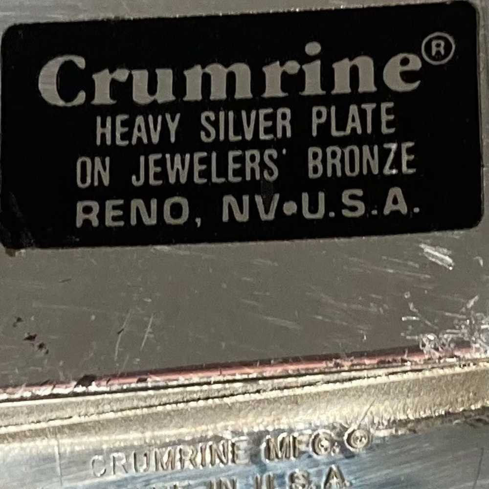 Vintage Metal Money Clip Holder, Crumrine, Eagle,… - image 5