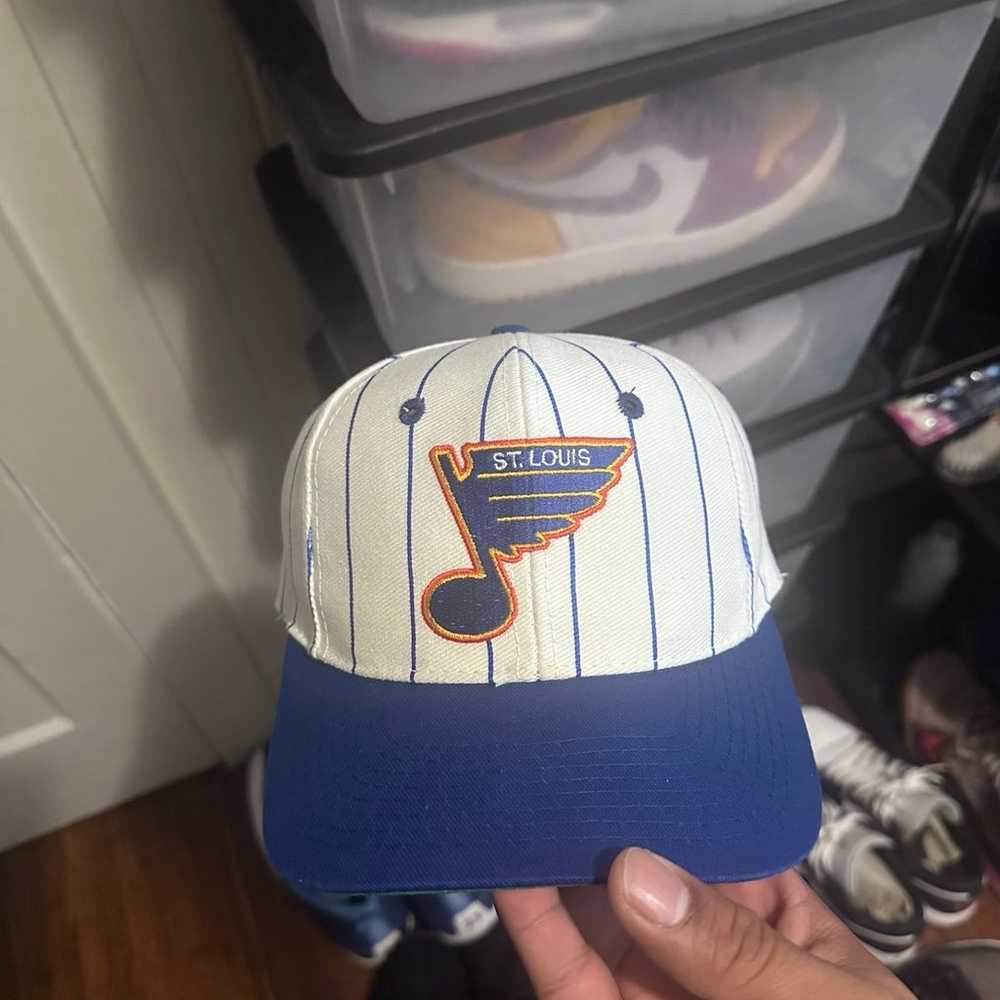 Vintage Logo 7 Hat St Louis Blues - image 1