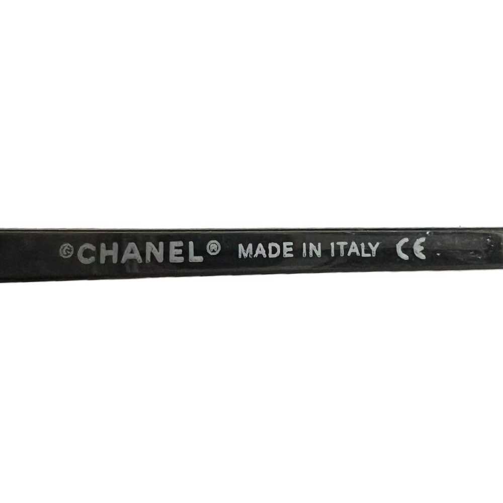 Chanel Chanel CC Rhinestone Rimless Sunglasses - image 7