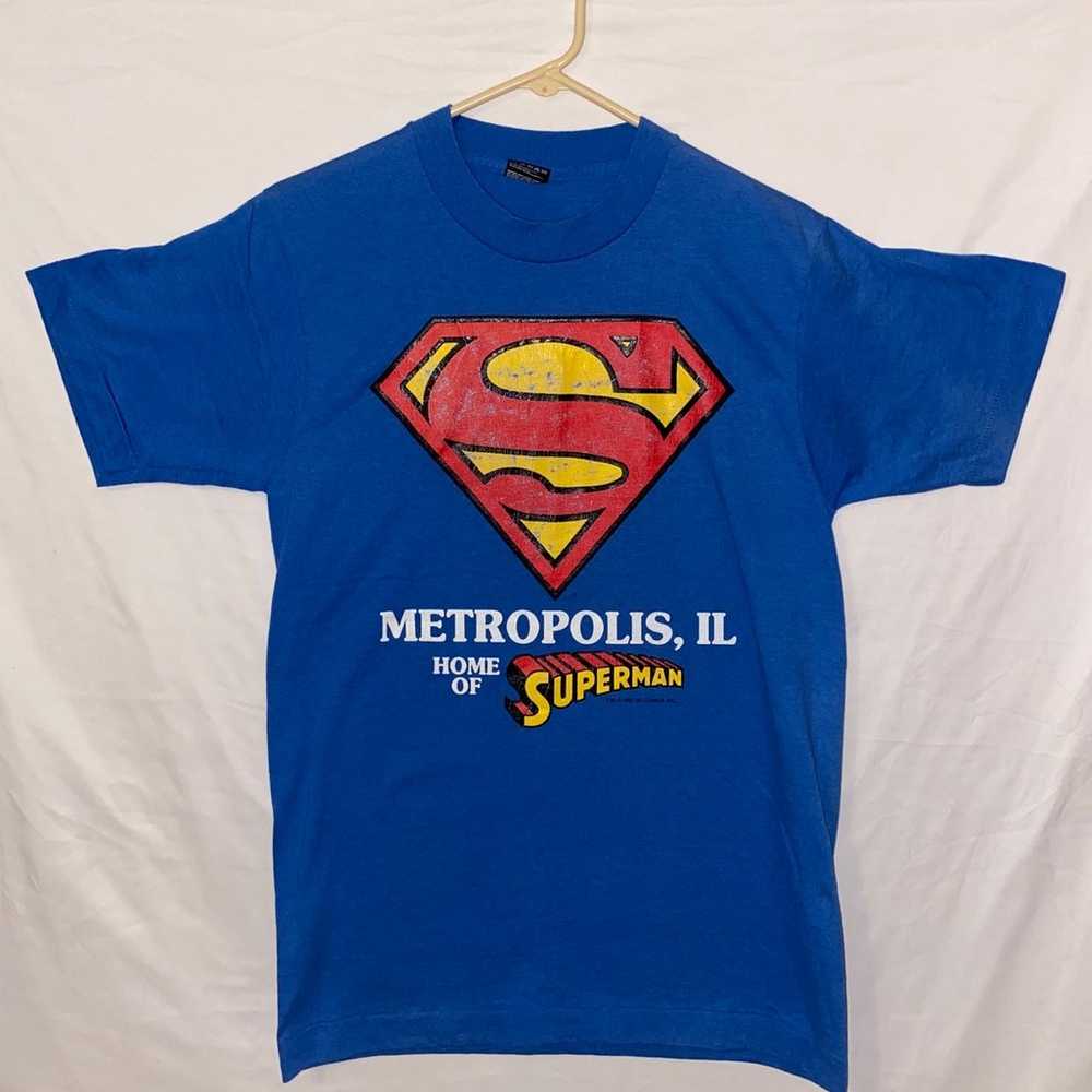 Vintage 1992 Superman Metropolis T-Shirt - image 2