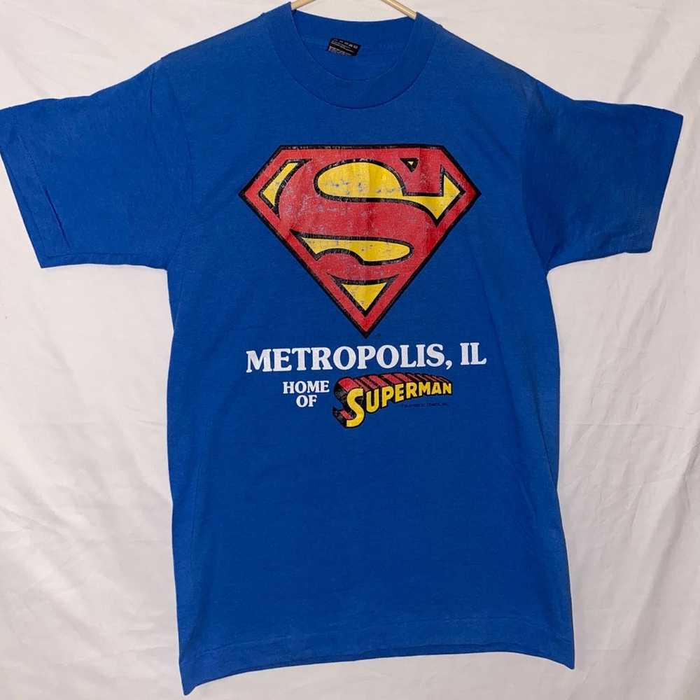 Vintage 1992 Superman Metropolis T-Shirt - image 4