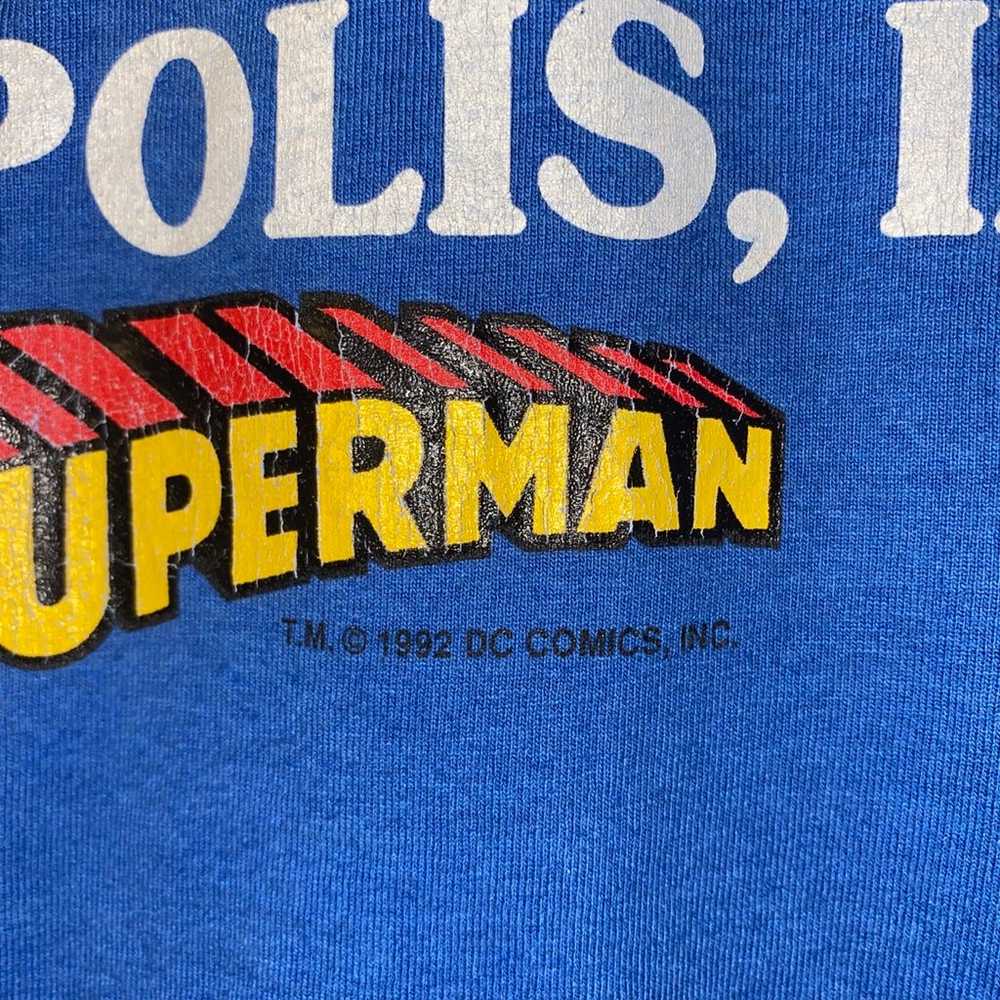 Vintage 1992 Superman Metropolis T-Shirt - image 6