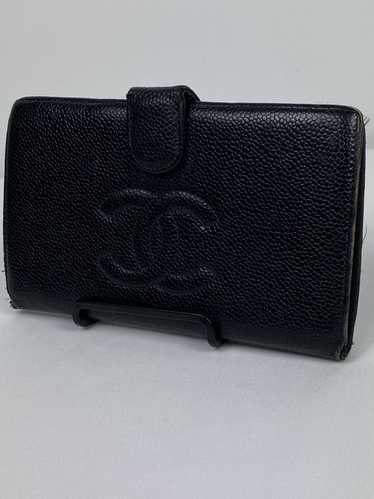 Chanel Chanel CC Caviar leather long wallet - image 1