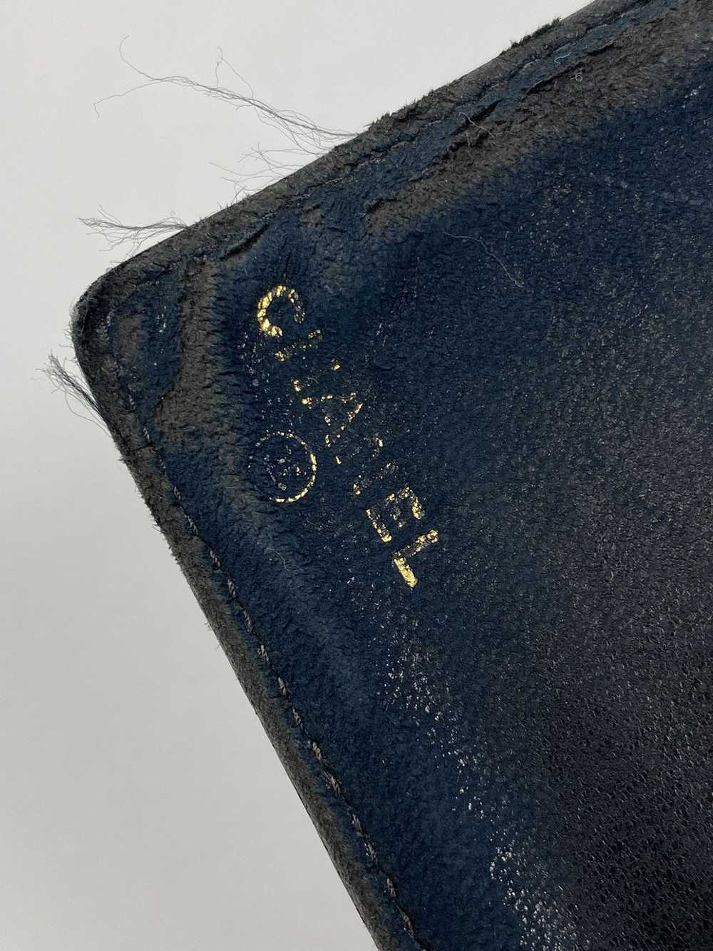 Chanel Chanel CC Caviar leather long wallet - image 5