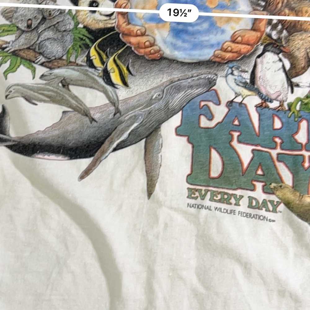 Vintage Earth Day Every Day T shirt Men’s Large M… - image 4