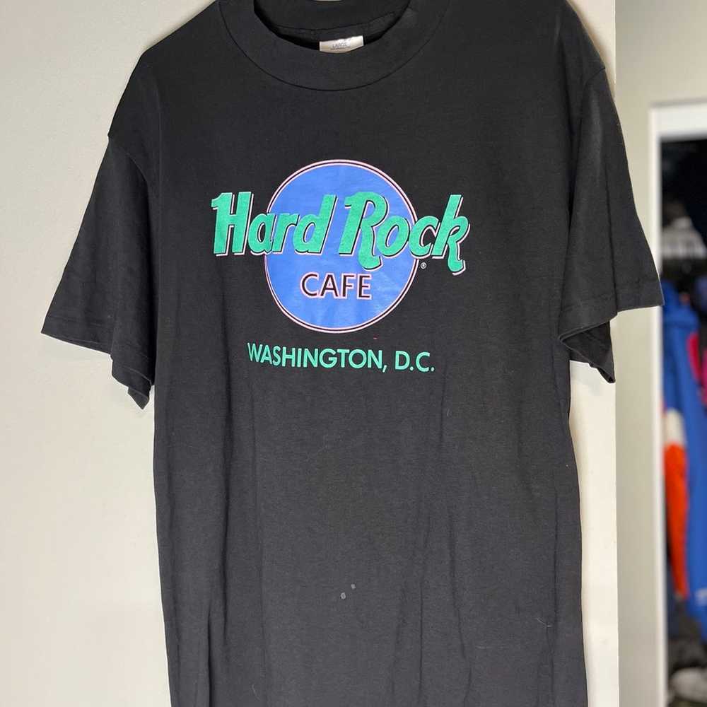 Hard Rock Cafe vintage 90s single stitch Tshirt l… - image 1