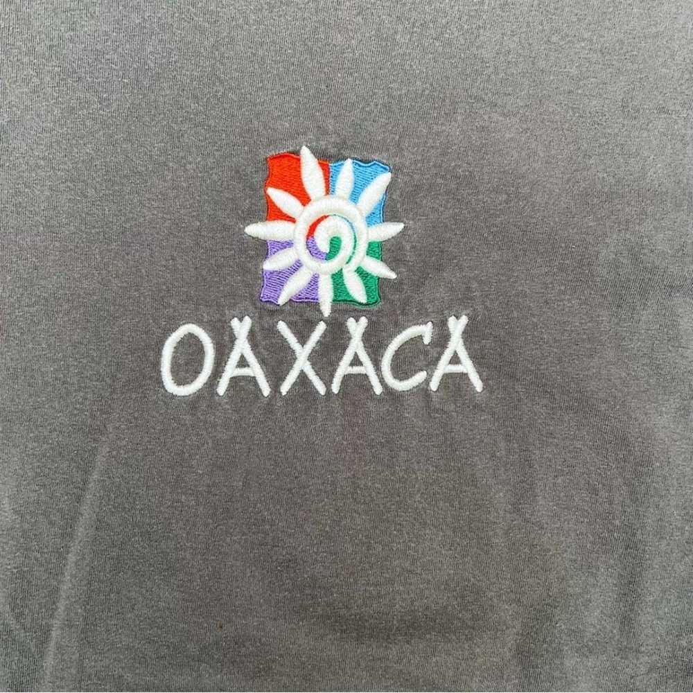 Oaxaca Mexico Embroidered Graphic T-Shirt Vintage… - image 4