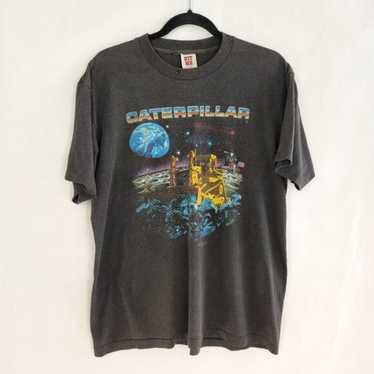 Vintage 90s CAT Caterpillar T Shirt - Made in USA… - image 1