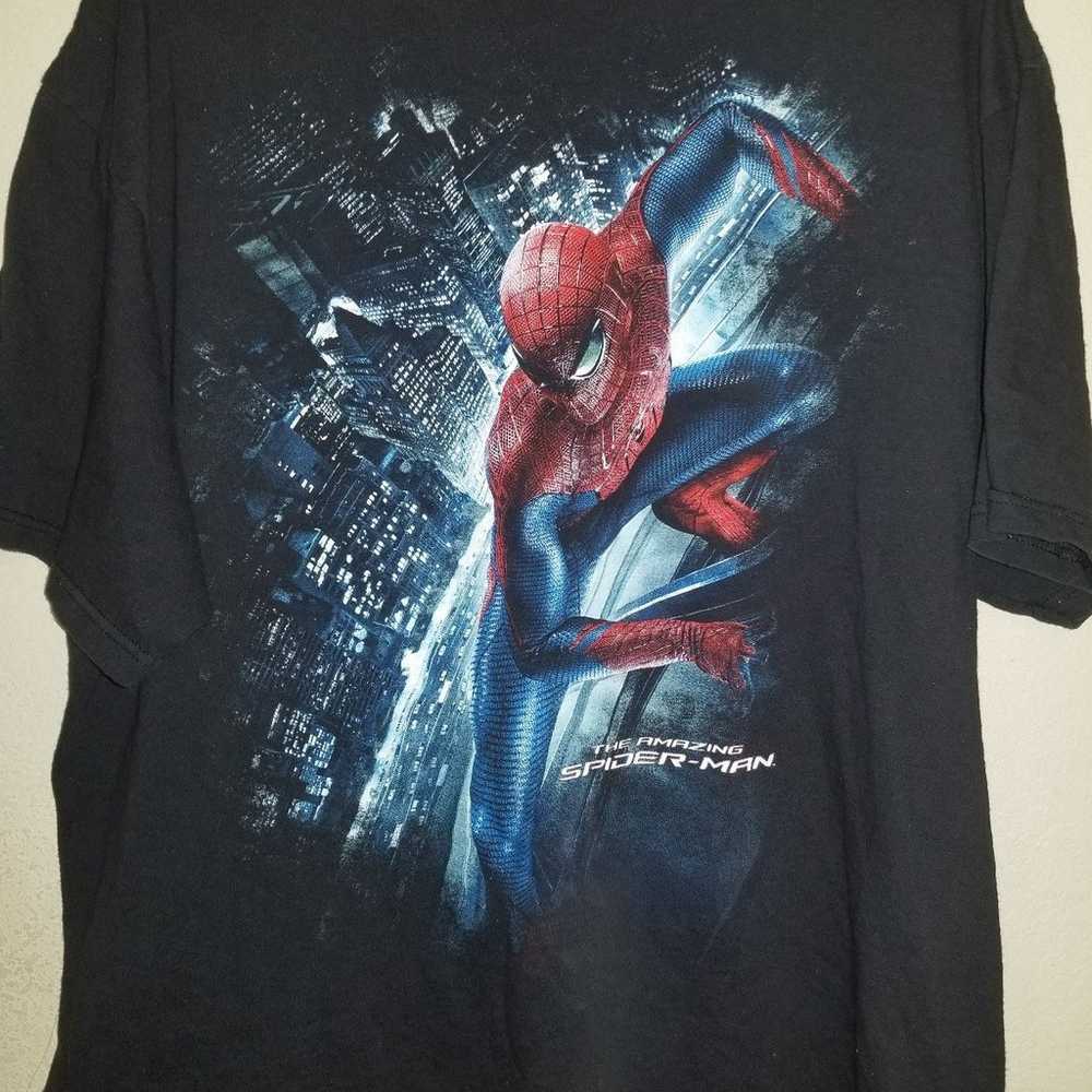 2012 The Amazing Spiderman Movie Promo Tee Andrew… - image 2