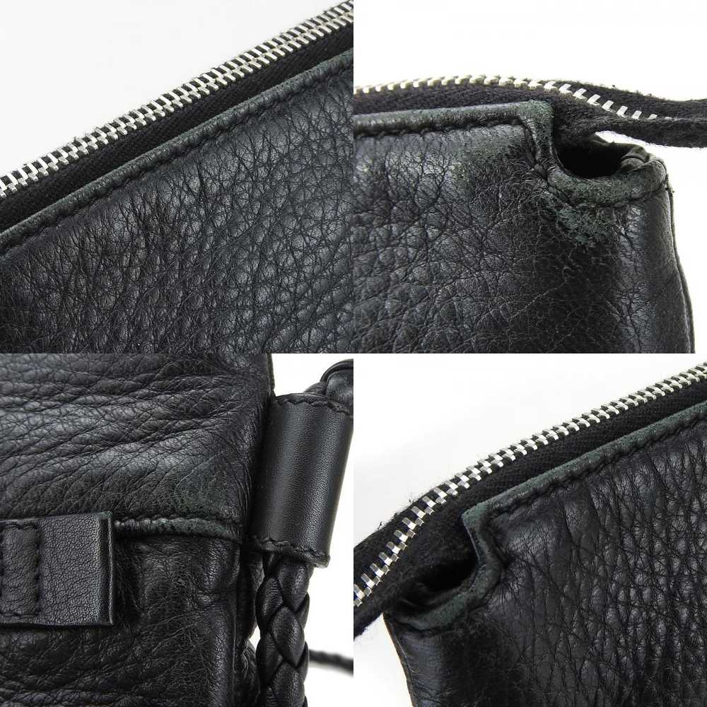 Used Gucci Shoulder Bag 268244 Leather Black Silv… - image 5