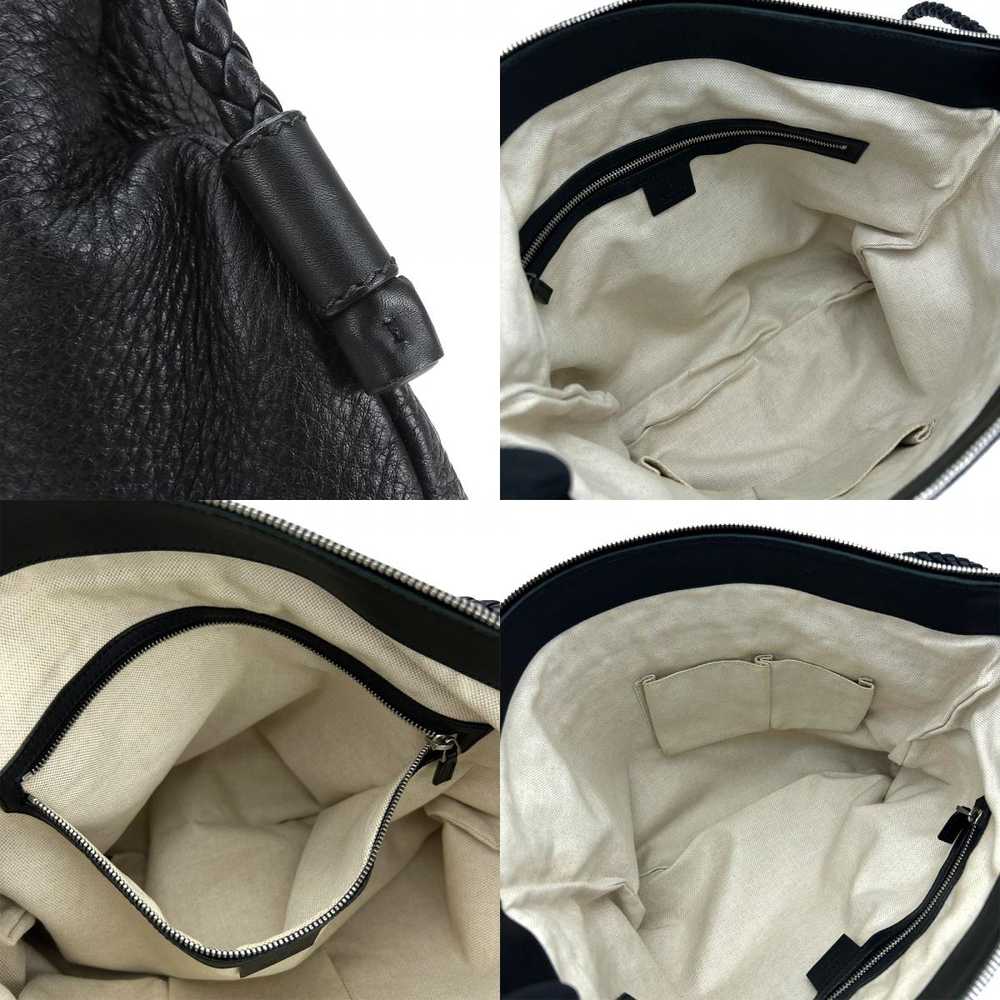 Used Gucci Shoulder Bag 268244 Leather Black Silv… - image 8