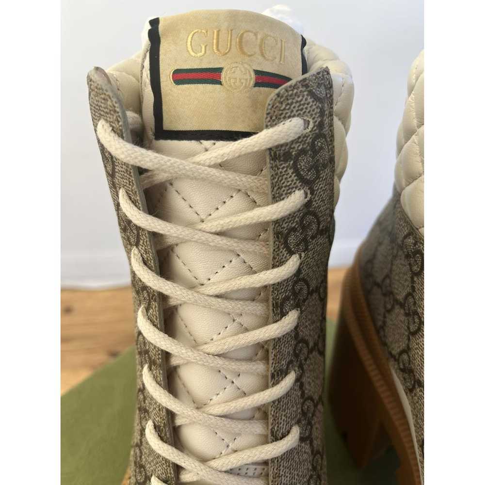 Gucci Leather snow boots - image 5