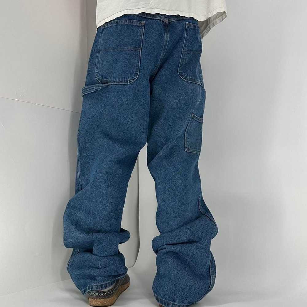 Y2K Vintage Denim Carpenter Jeans Loose fit men’s… - image 4