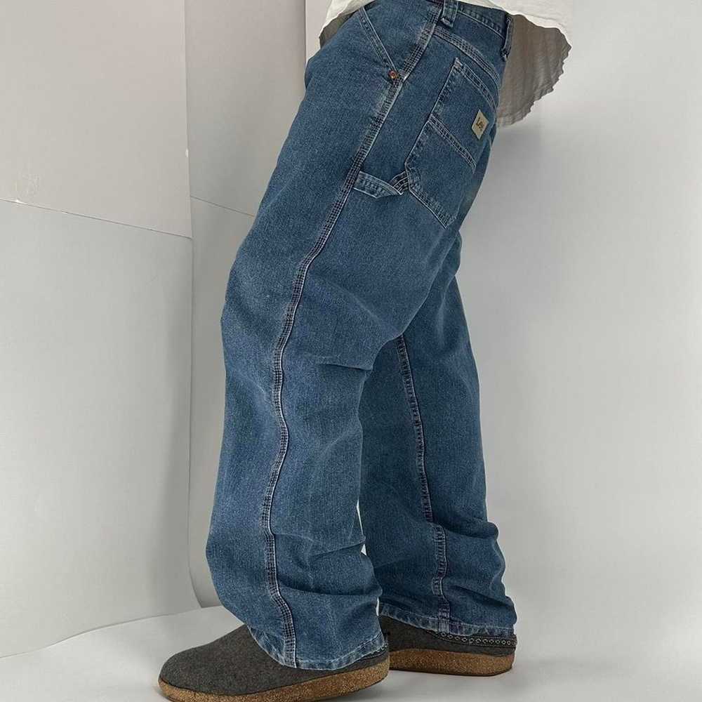 Y2K Wrangler Denim Carpenter Jeans Loose fit men’… - image 2