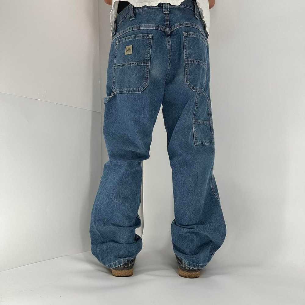 Y2K Wrangler Denim Carpenter Jeans Loose fit men’… - image 4