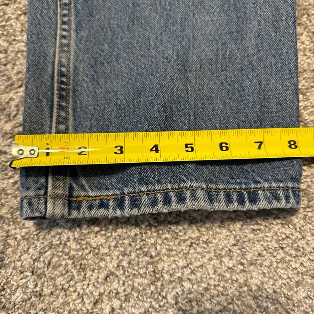 VTG Levis Jeans Mens 40x32 Blue 514 Straight Amer… - image 10