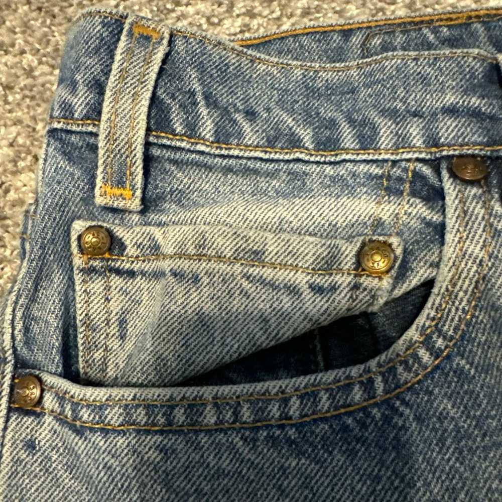 VTG Levis Jeans Mens 40x32 Blue 514 Straight Amer… - image 3
