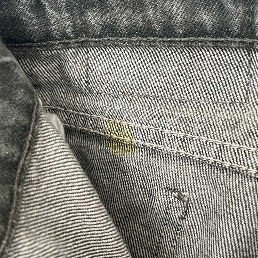 Vintage Levi's 550 Jeans Size 34x32 Moss Green Re… - image 8