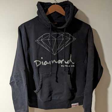 Diamond Supply Co Logo Black Small Hoodie - image 1