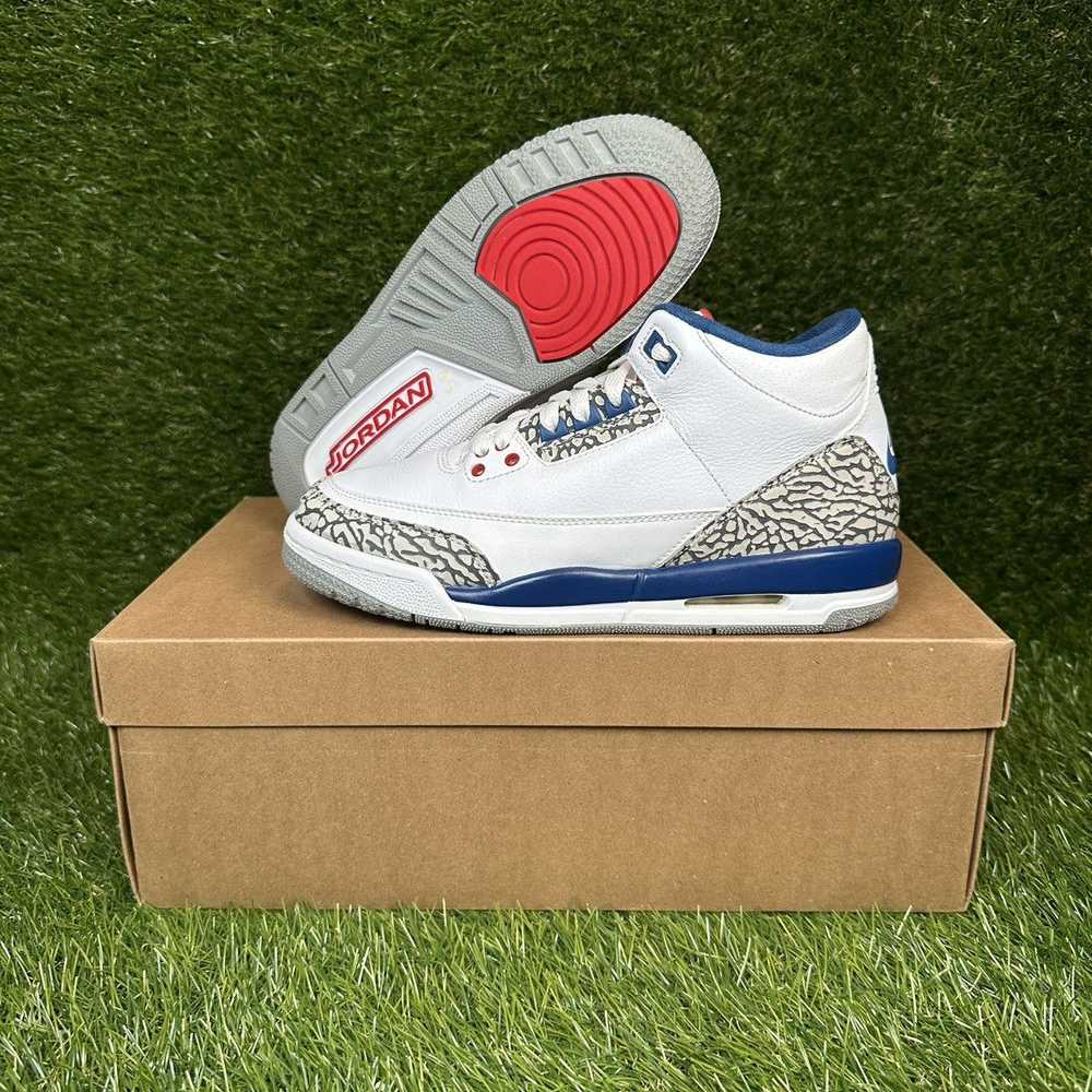 Jordan Brand × Nike Air Jordan 3 BG True Blue 2016 - image 1