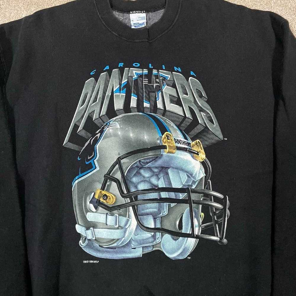 Vintage Carolina Panthers sweatshirt - image 4