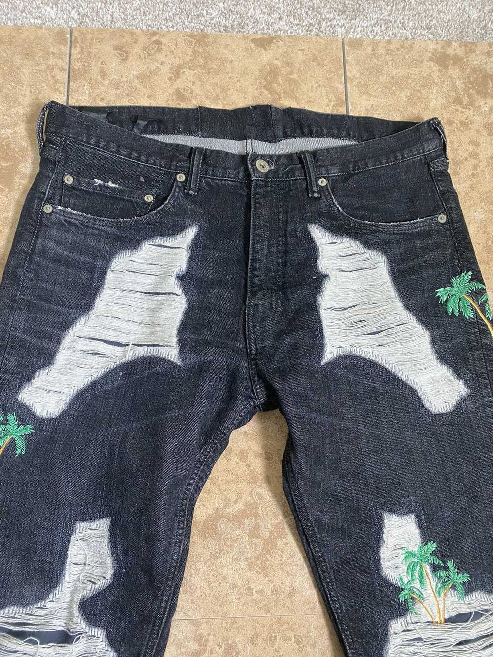 Vlone Vlone Palm Tree Runway Denim - image 3