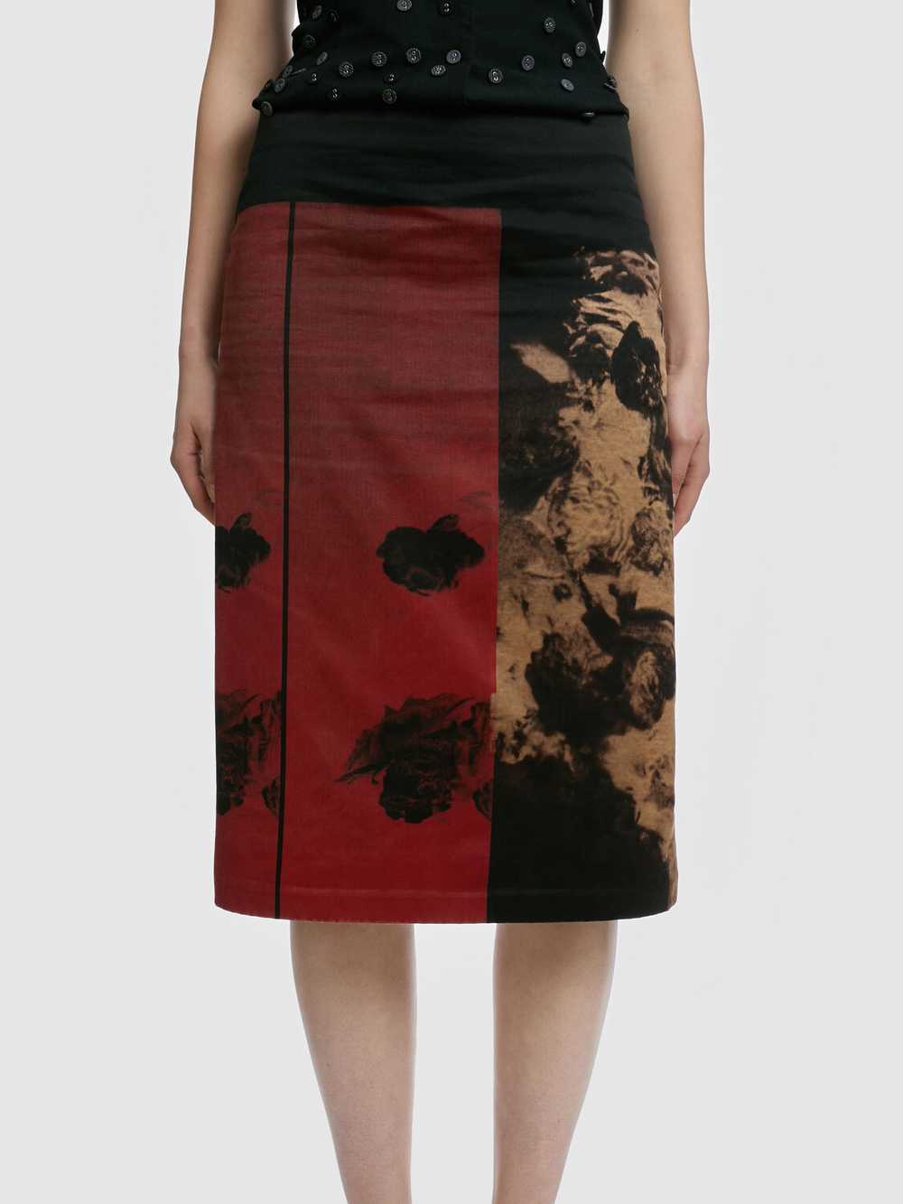 E-Play Graphic Print Skirt - image 1