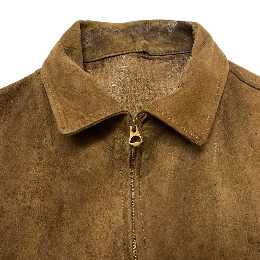 1940s Gordon Leathers Calfskin Leather Jacket - T… - image 6