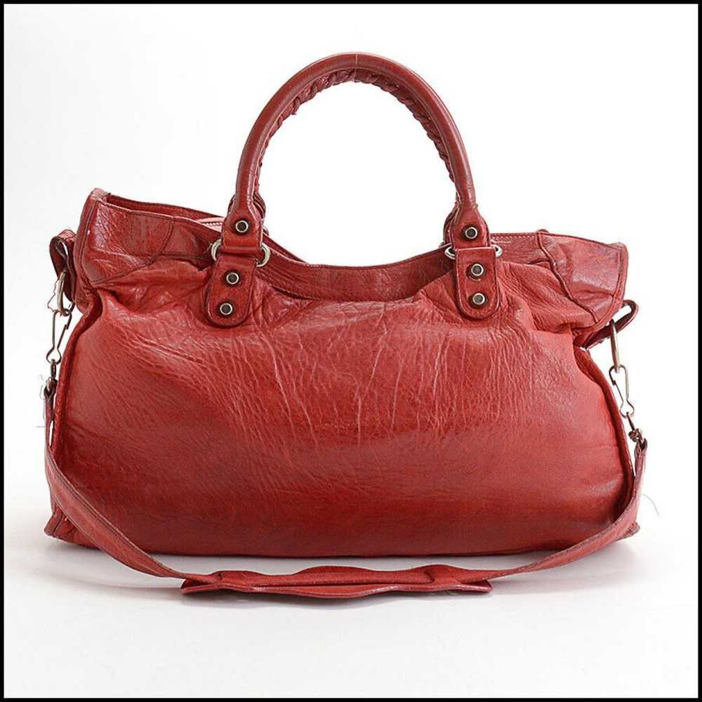 Balenciaga City leather handbag - image 2
