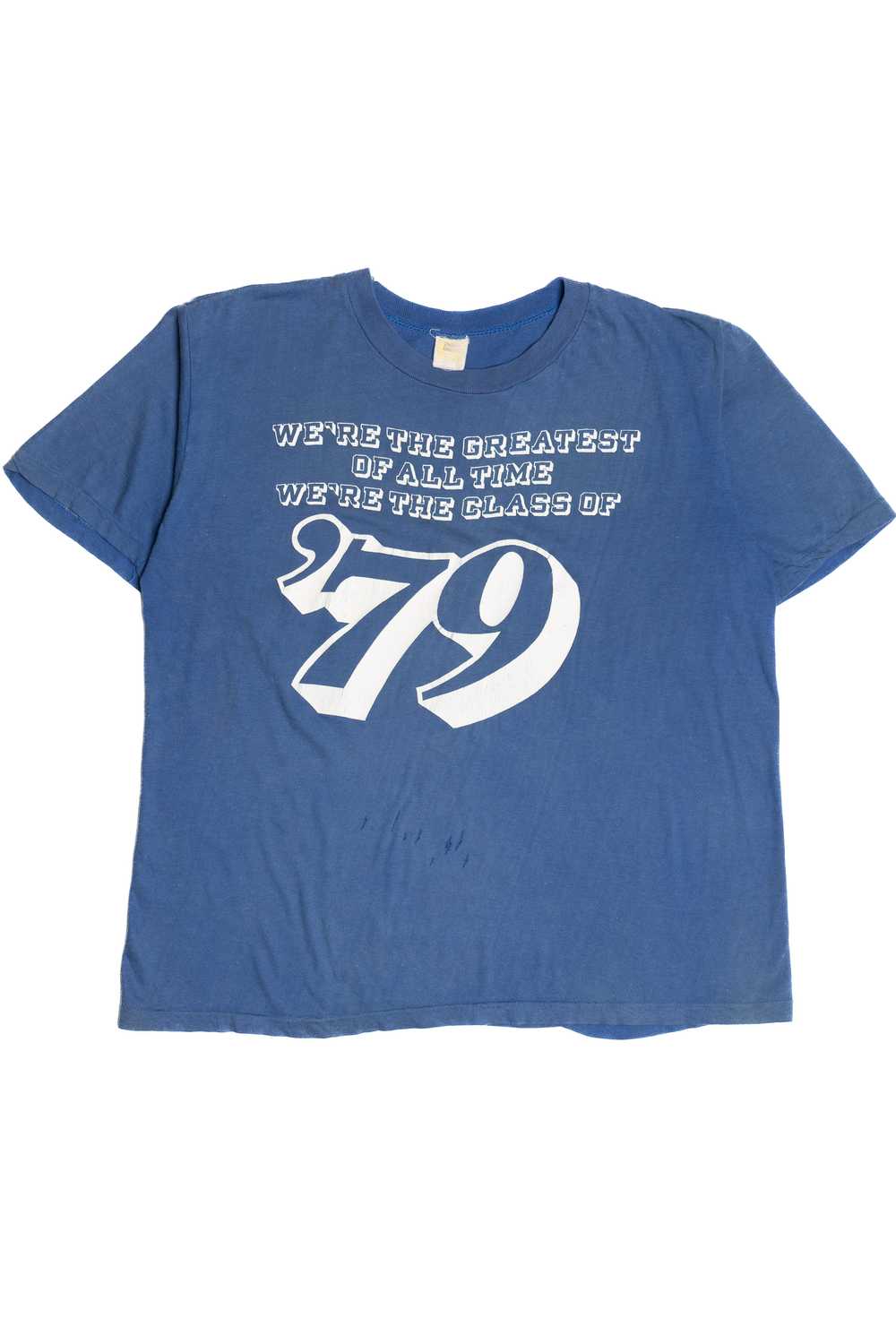 Vintage Distressed "Class of '79" T-Shirt (1970s) - image 1