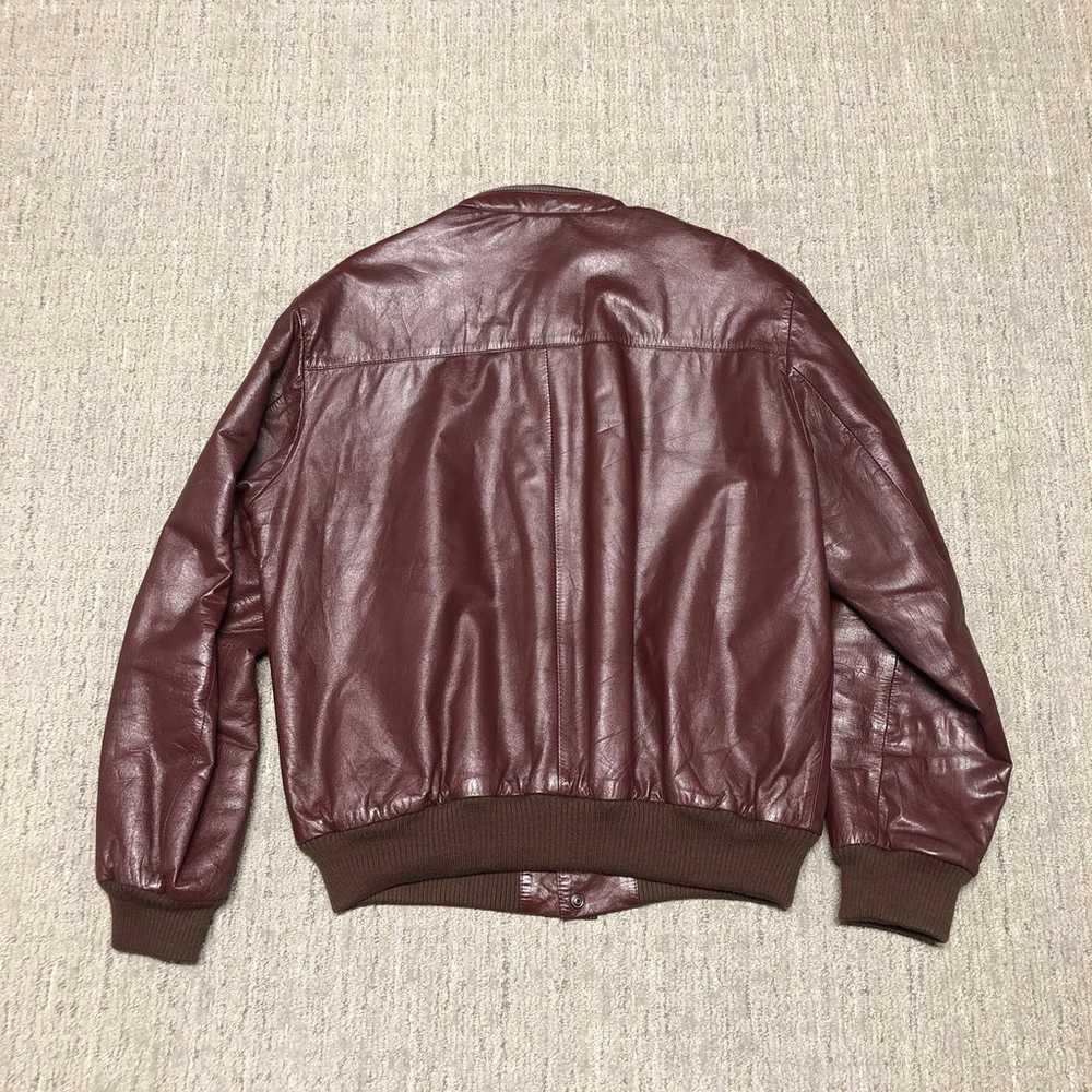 Vintage Classic Directions Leather Motorcycle Bom… - image 2