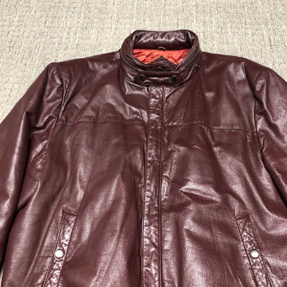 Vintage Classic Directions Leather Motorcycle Bom… - image 5