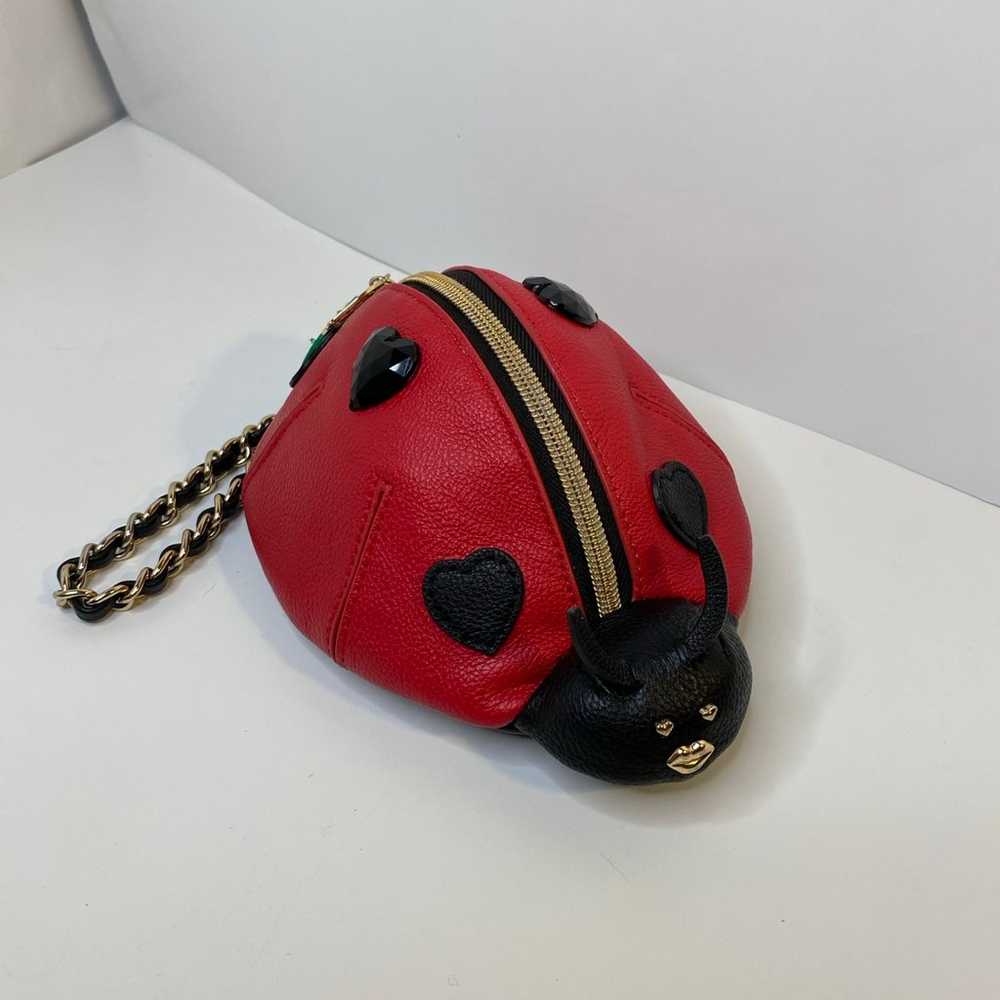 Betsy Johnson Ladybug wristlet - image 3
