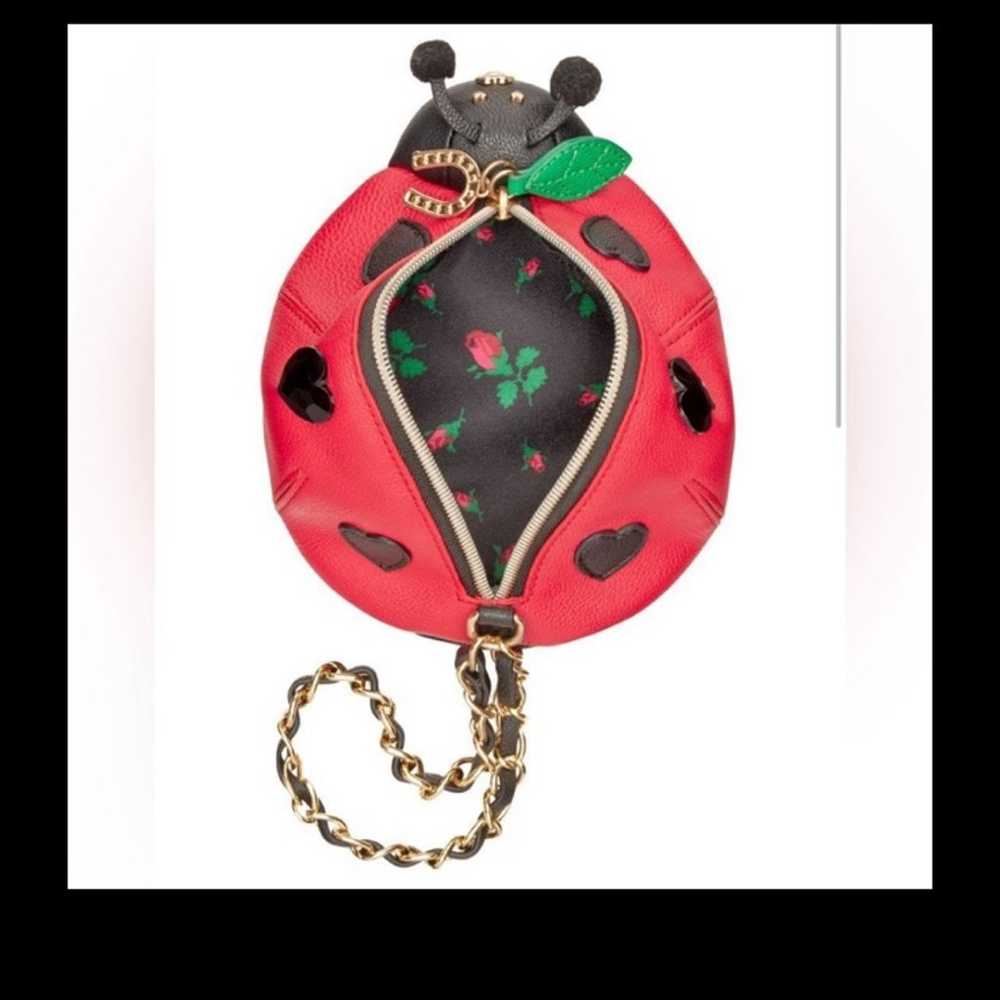 Betsy Johnson Ladybug wristlet - image 8