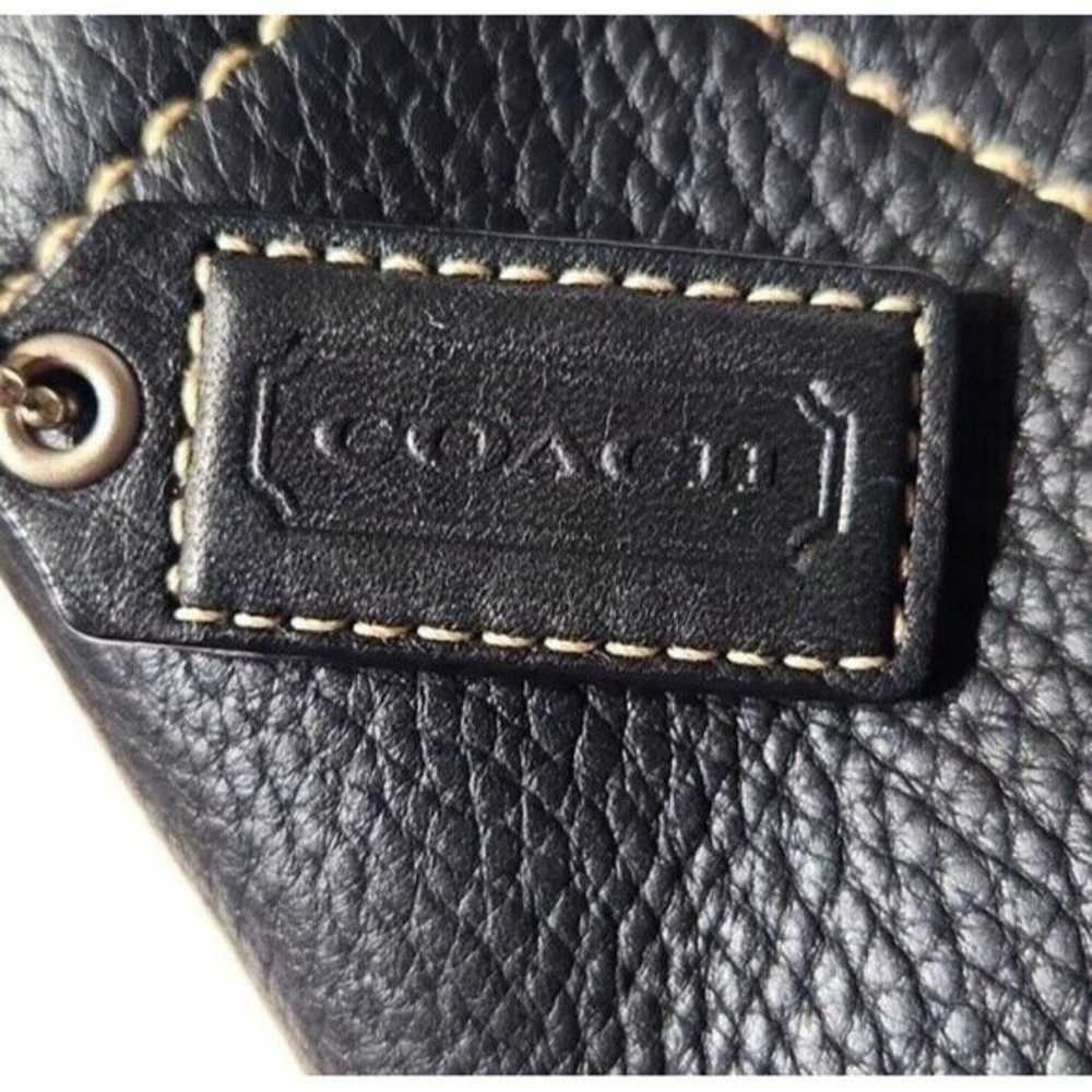 Coach Chelsea F10888 Black Pebbled Leather  Cross… - image 7