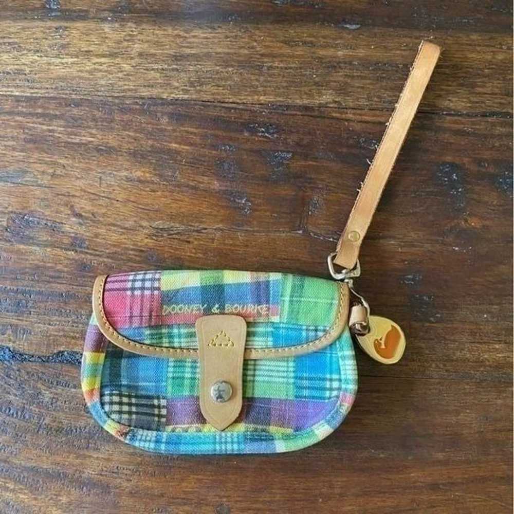 Dooney & Bourke Madras Plaid Picnic Ants Wristlet… - image 3