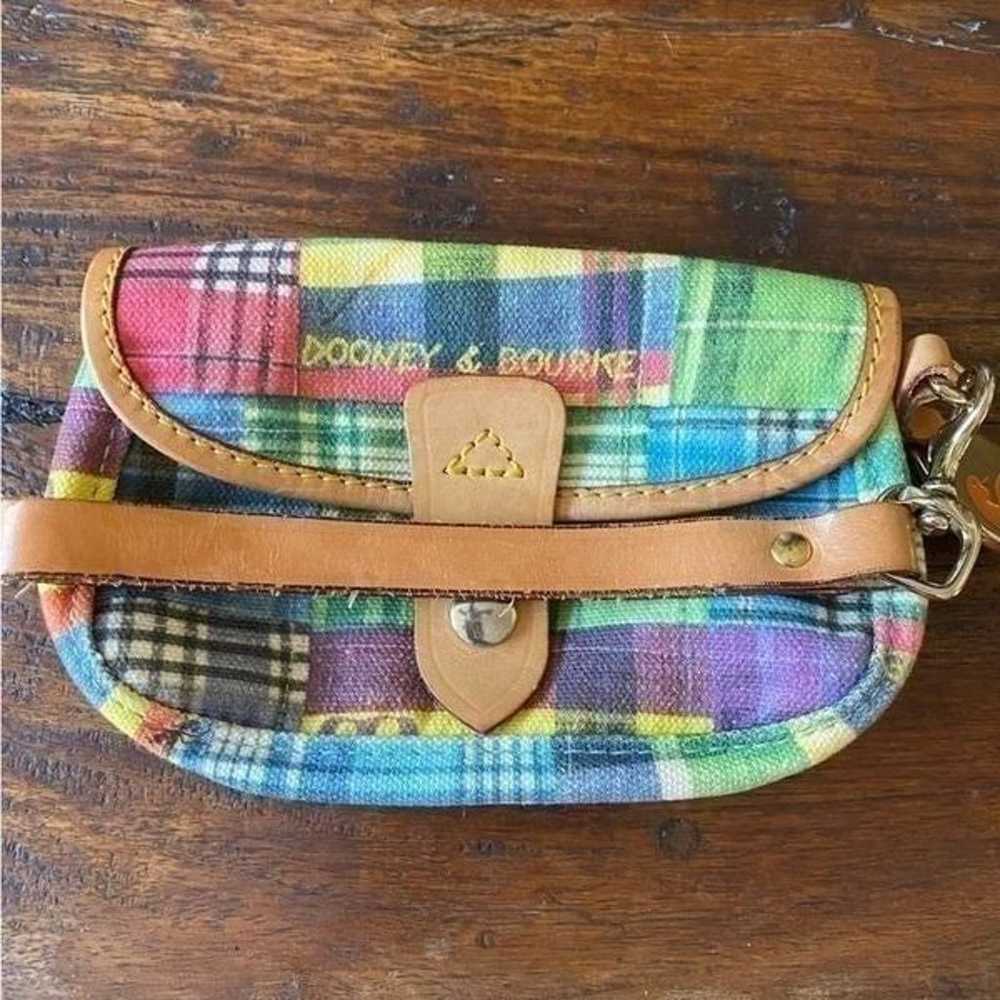 Dooney & Bourke Madras Plaid Picnic Ants Wristlet… - image 4