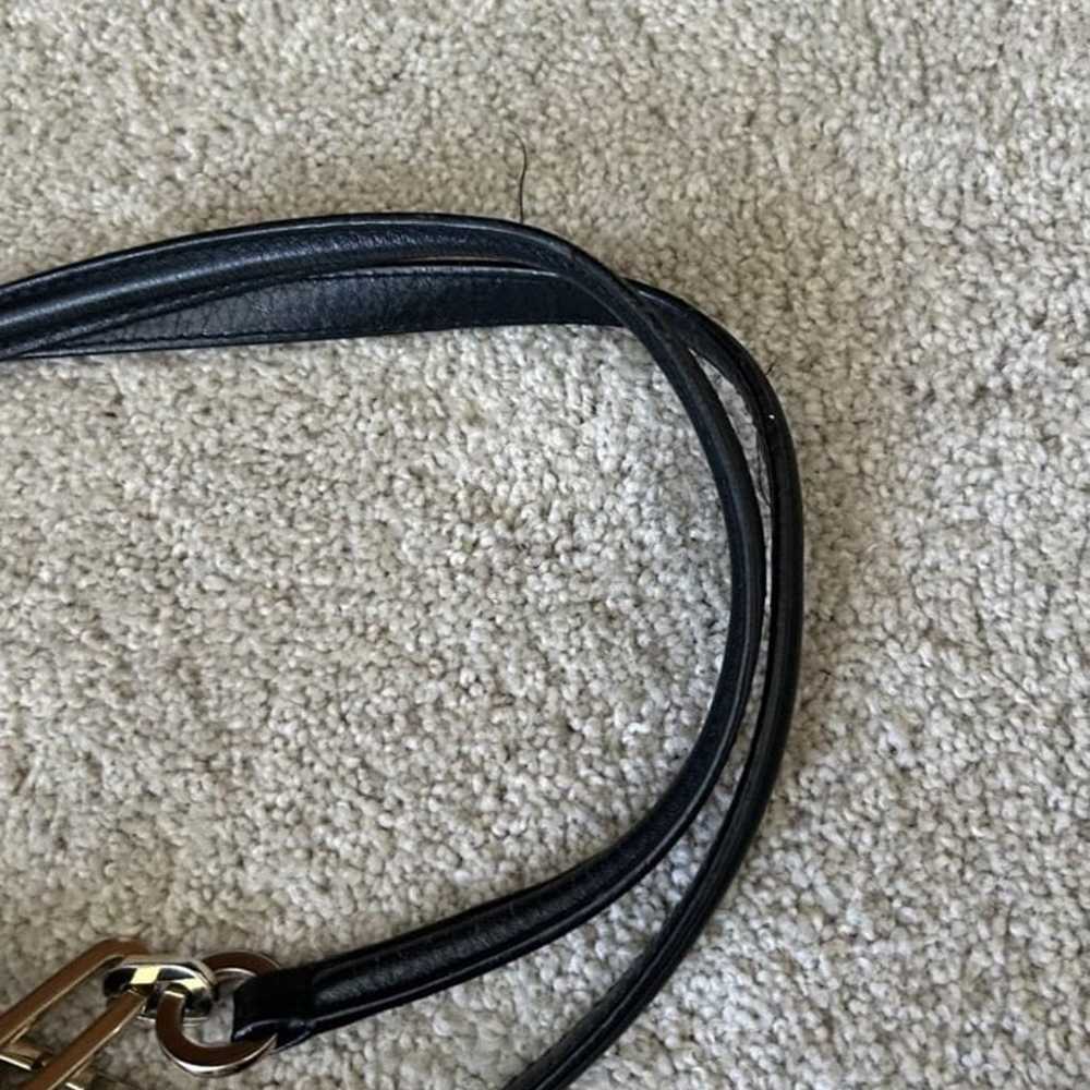 Coach black leather tote bag purse - image 7