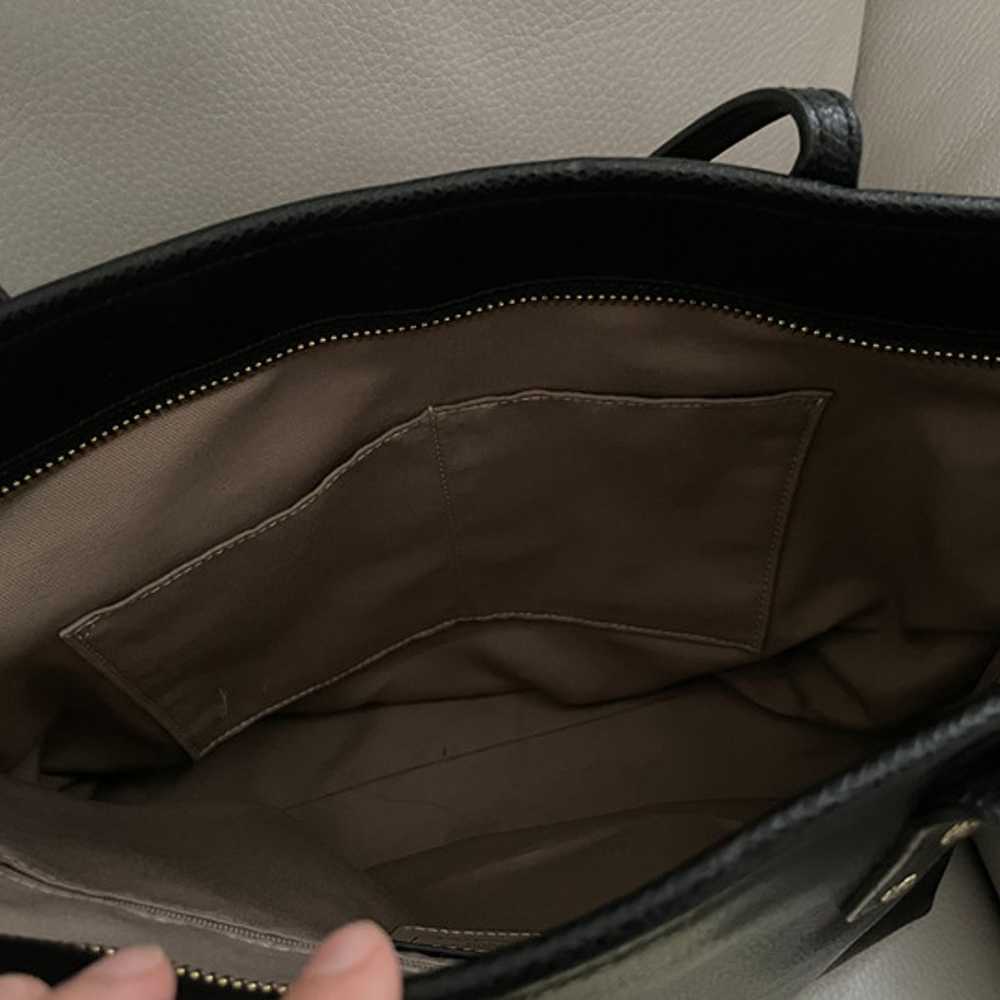 Coach Women's Crossgrain Leather Tote bag | City … - image 5