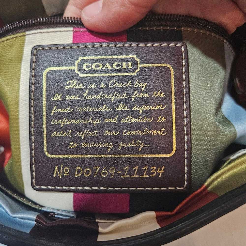 Coach Saddle Bag Legacy 65th Anniversary Vachetta… - image 11