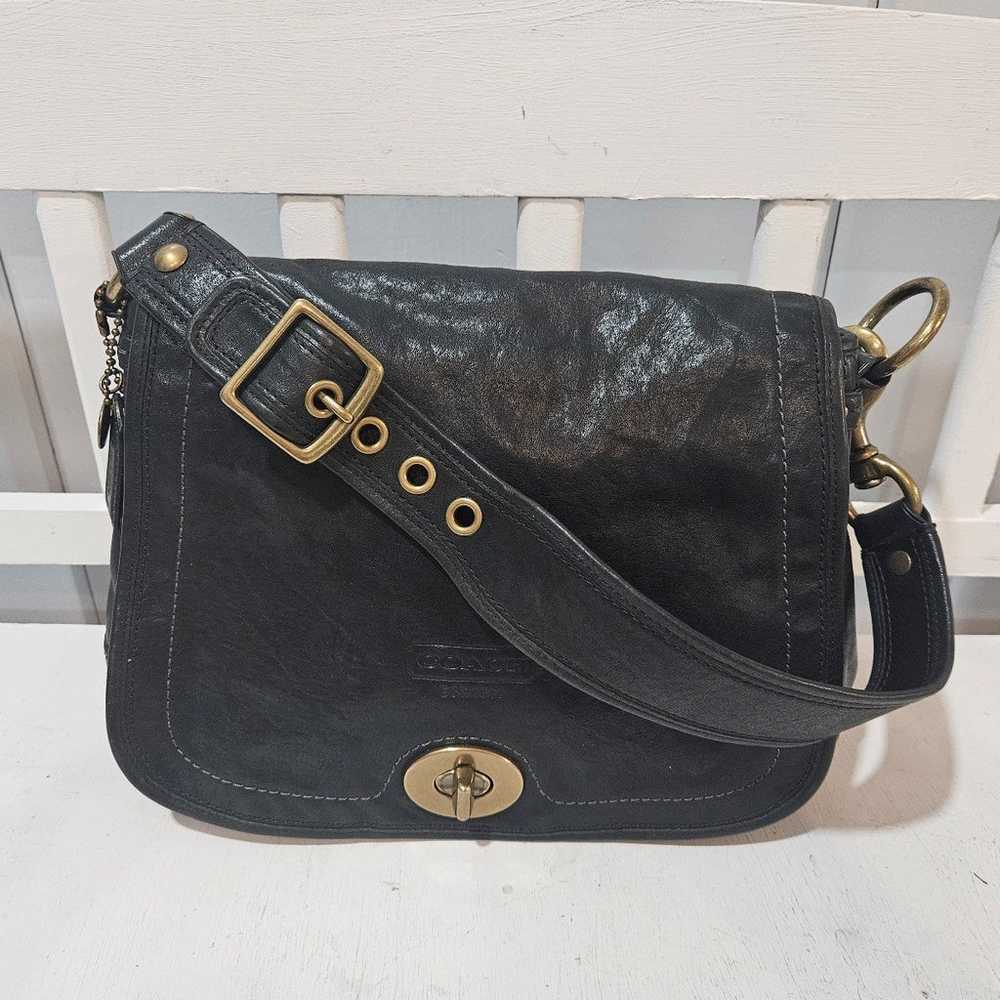 Coach Saddle Bag Legacy 65th Anniversary Vachetta… - image 1