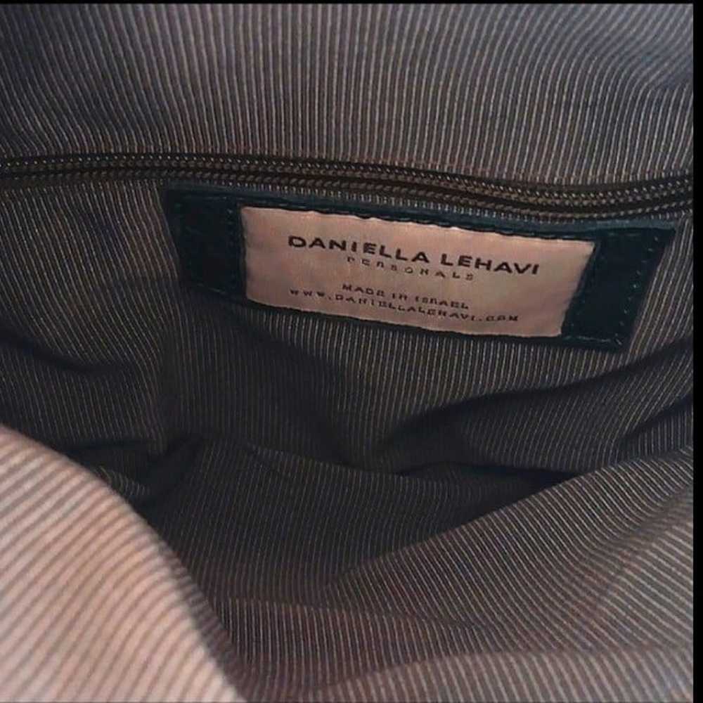 Daniella Lehavi Roll Up Leather Crossbody Bag Gre… - image 7