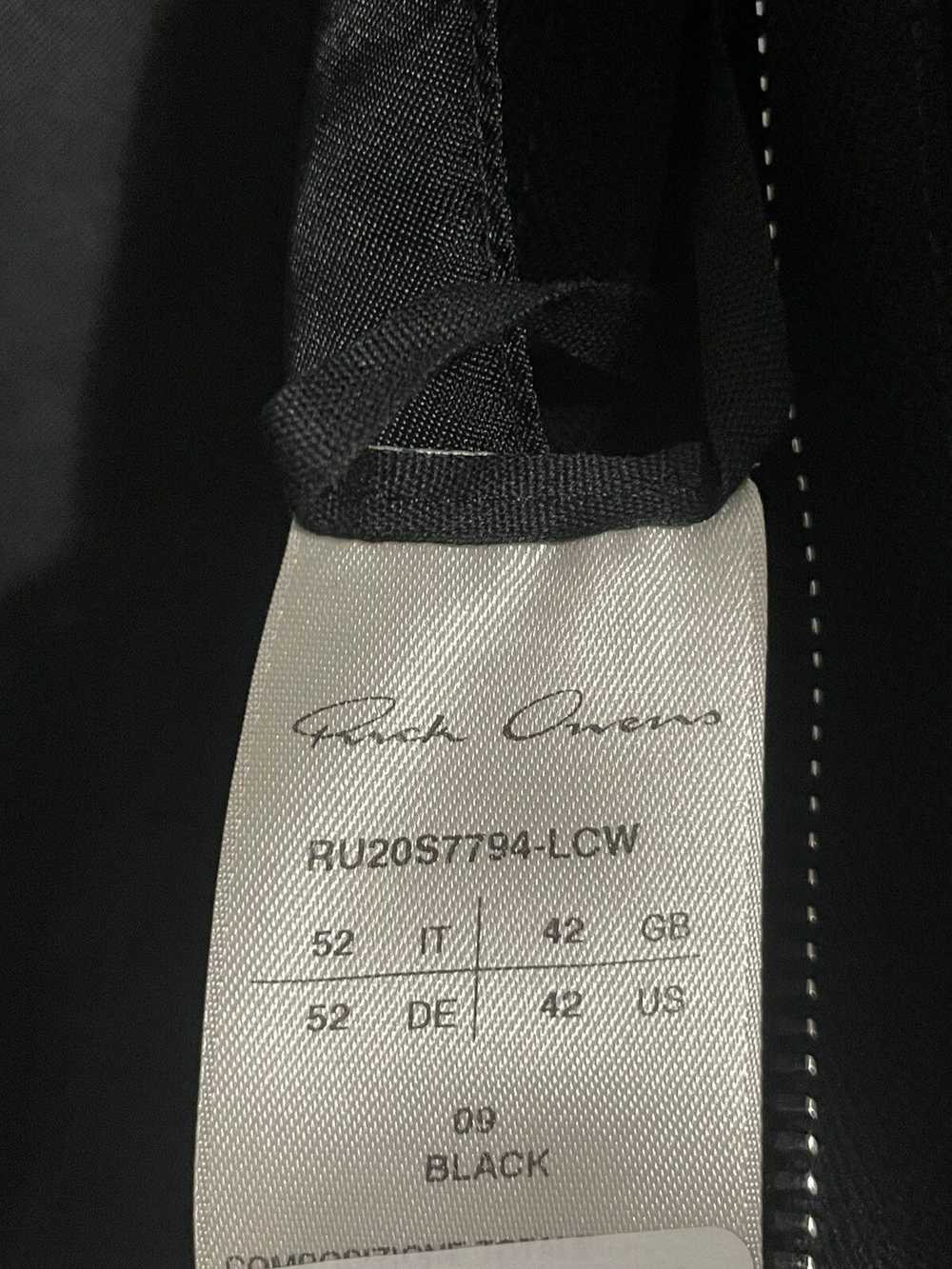 Rick Owens Rick Owens Tecuatl Dracubiker Leather … - image 7