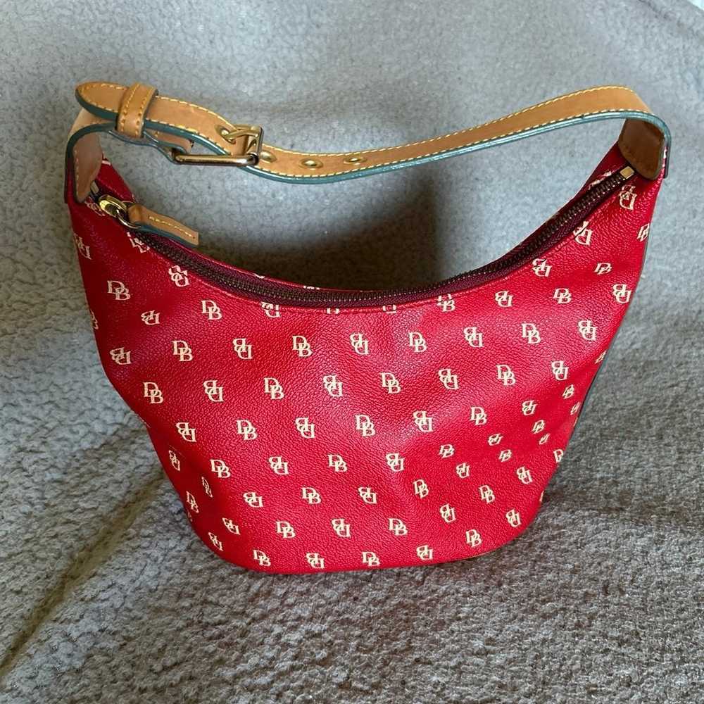 Dooney & Bourke Red Pebbled Leather - image 8