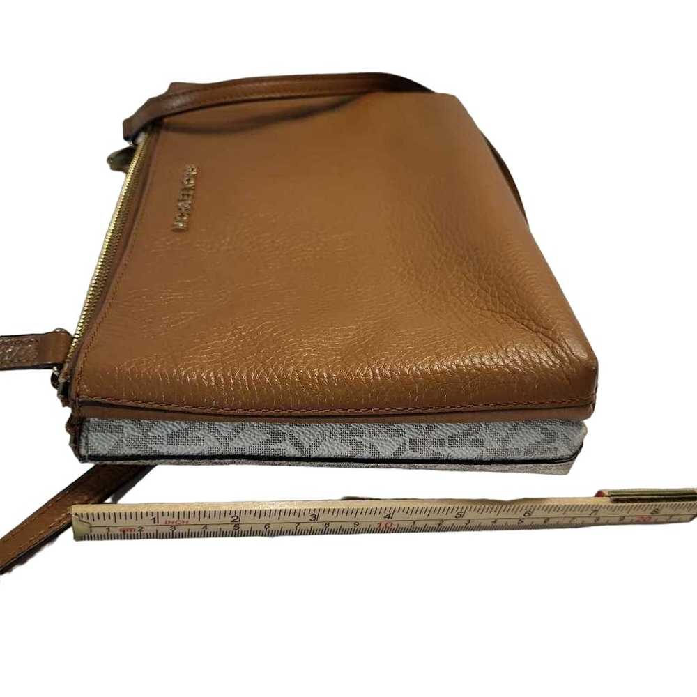 Michael Kors Womens Crossbody Bag Tan Leather Adj… - image 4