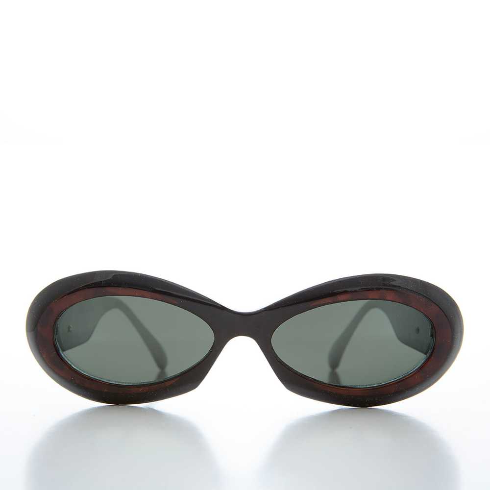 Classic Chunky Oval Women's Sunglasses - Alicia - image 6